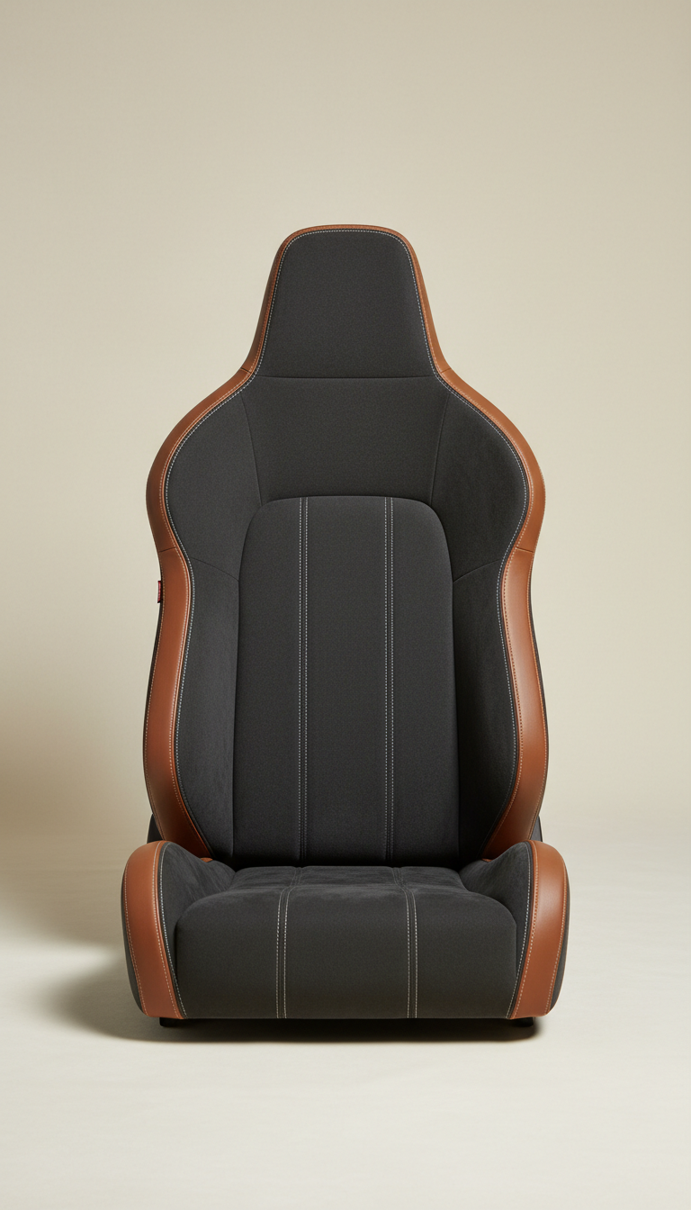 Bespoke Alcantara Performance Seat with Contrast Piping