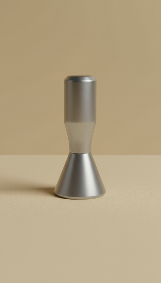 Brushed Aluminum Gearshift Lever with Engraved Logo